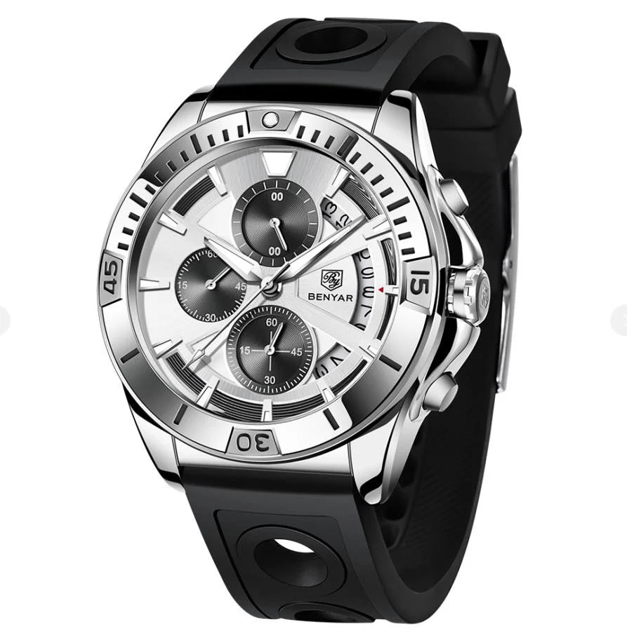 BENYAR 2024 Luxury Sports Quartz Watch