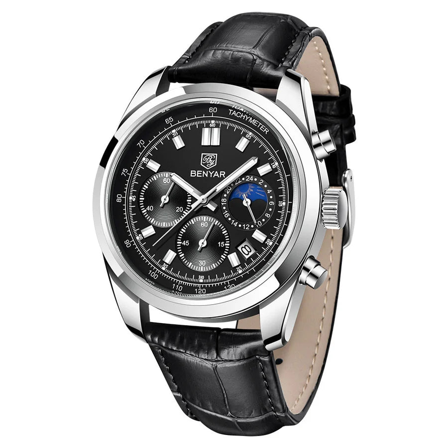 BENYAR 2024 Luxury Sports Quartz Watch