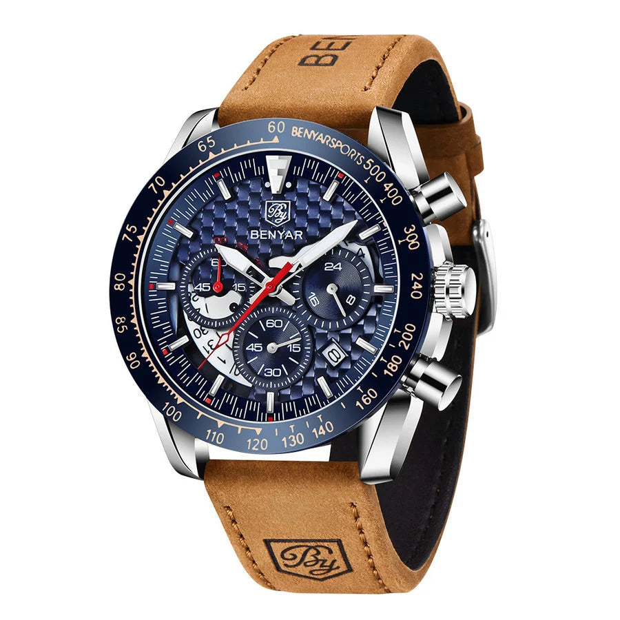 BENYAR 2024 Luxury Sports Quartz Watch