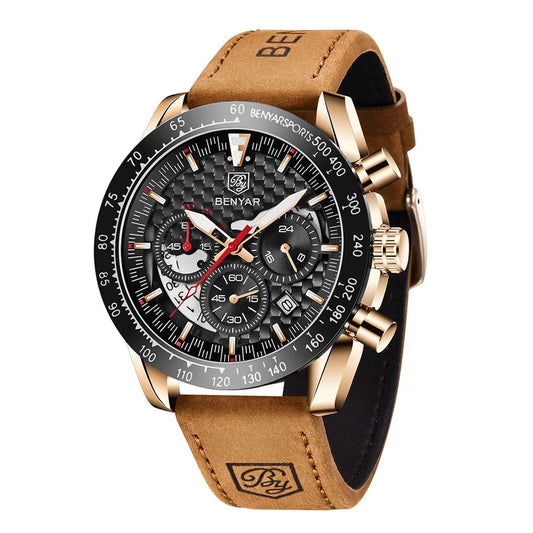 BENYAR 2024 Luxury Sports Quartz Watch