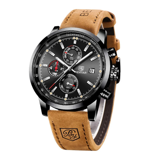 BENYAR 2024 Luxury Sports Quartz Watch