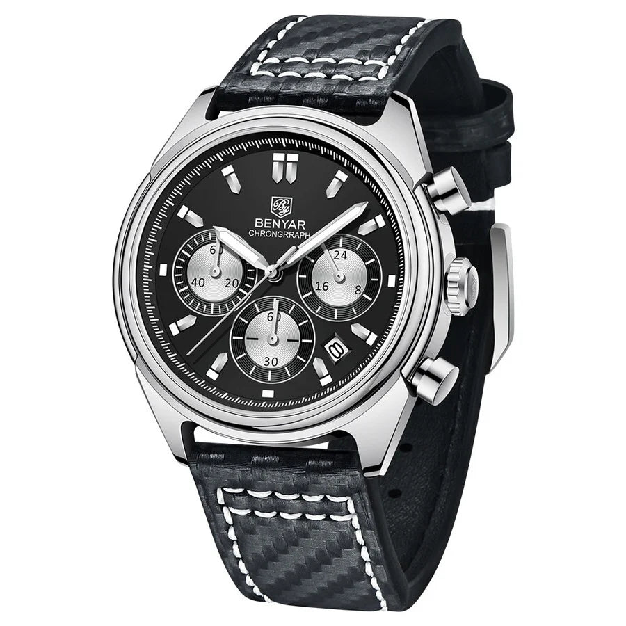 BENYAR 2024 Luxury Sports Quartz Watch