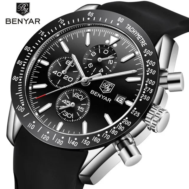 BENYAR GRAND MASTER CHRONOGRAPH SILICON STRAP EDITION