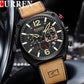 CURREN Original Brand Leather Straps Wrist Watch For Men With Brand (Box & Bag)-8398