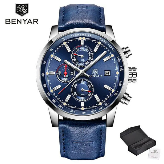 BENYAR 2024 Luxury Sports Quartz Watch