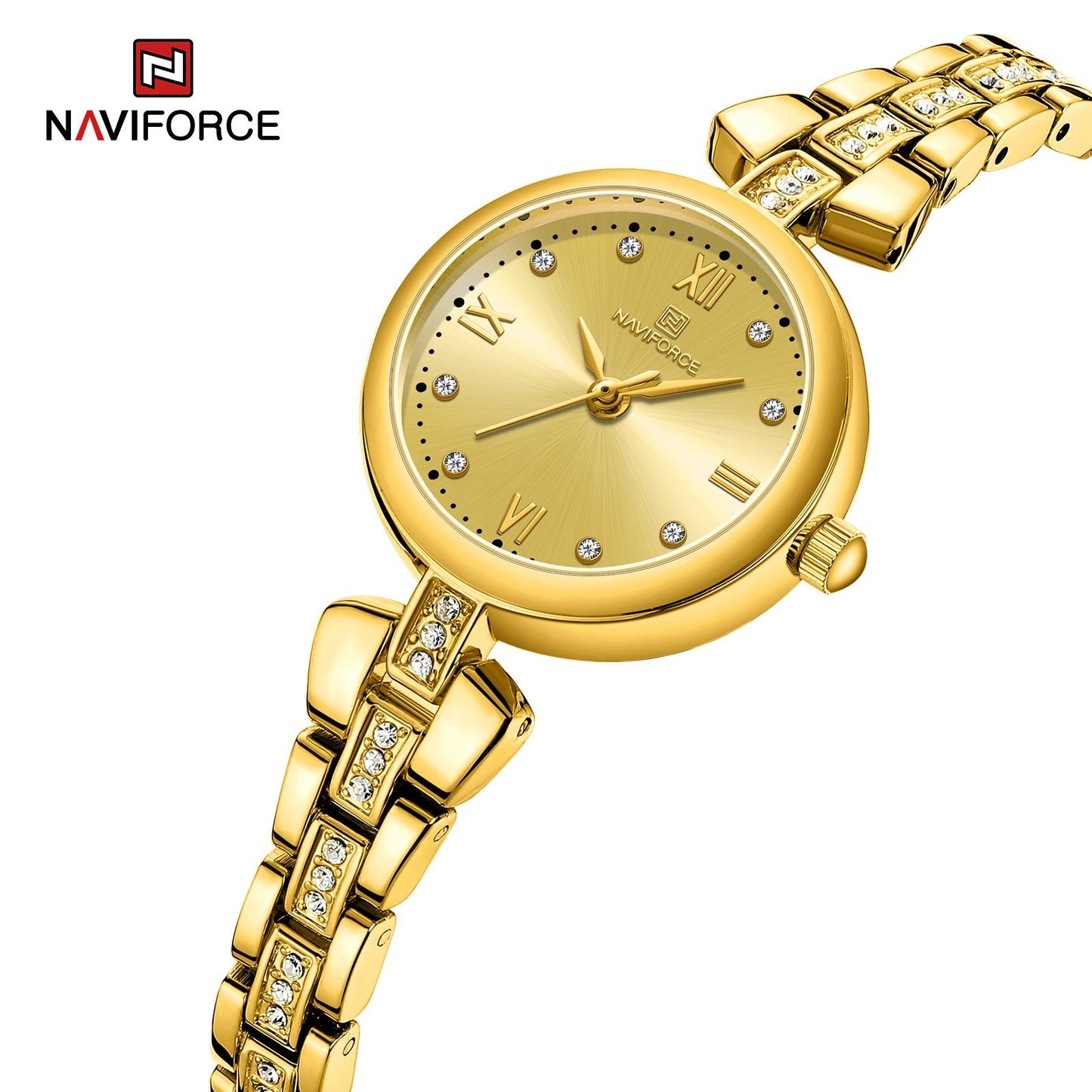 Naviforce NF-5034 Exclusive Slim Chain Ladies Edition