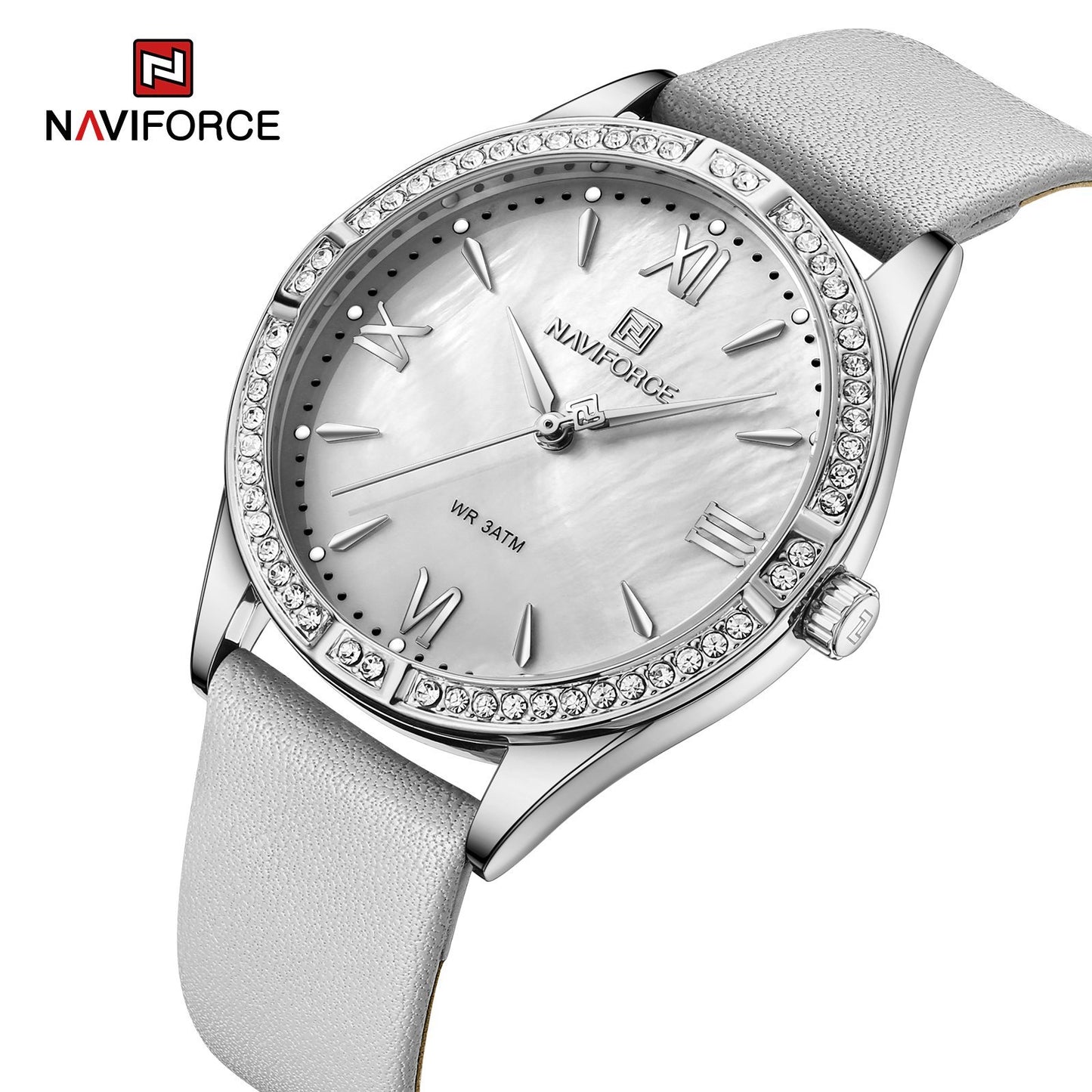 NF5038 Lady’s Watch Mother-of-pearl dial – Naviforce