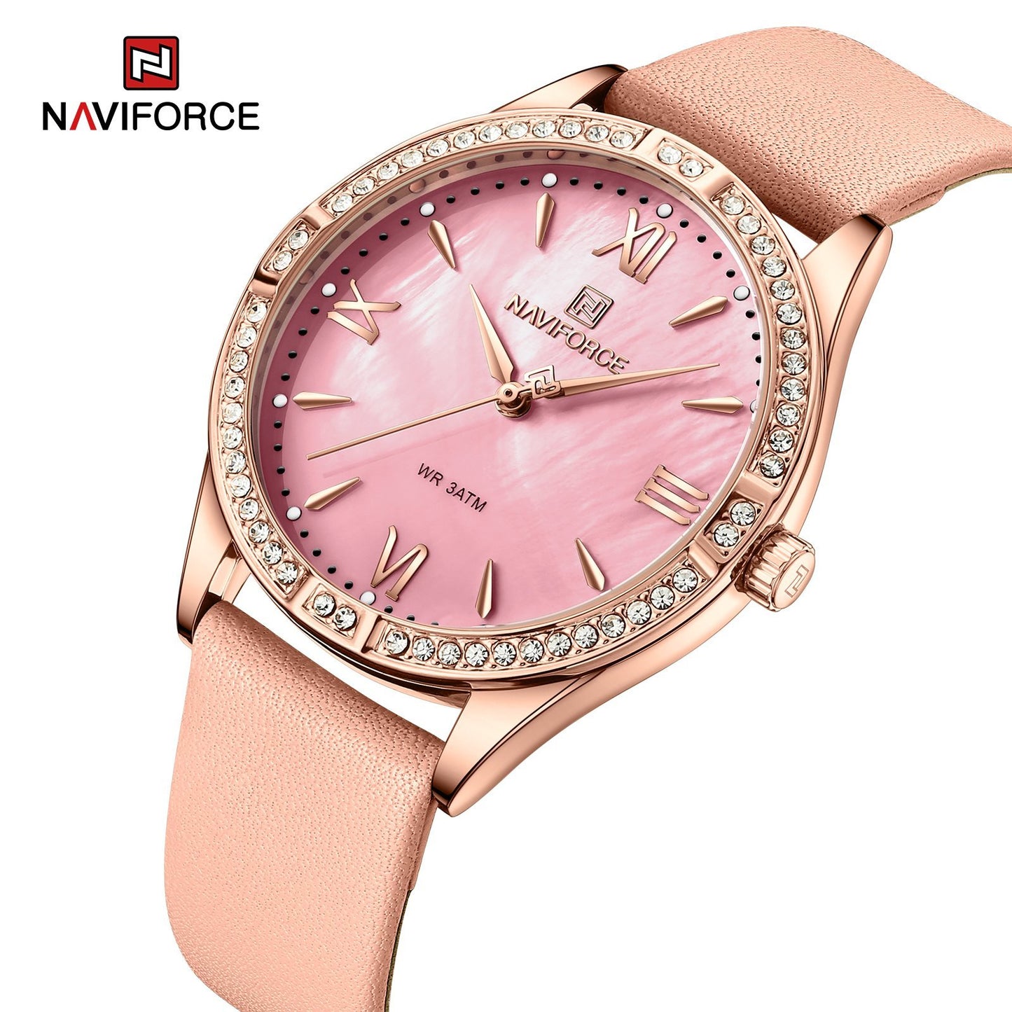 NF5038 Lady’s Watch Mother-of-pearl dial – Naviforce