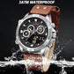 Top Brand NAVIFORCE Men Watches Dual Display Sports Military Alarm Quartz Wristwatch Male Waterproof Digital Clock Reloj Hombre