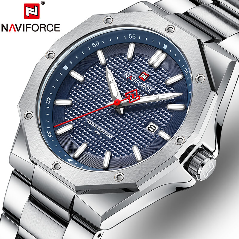 NaviForce Watch NF9200 – Blue/Silver