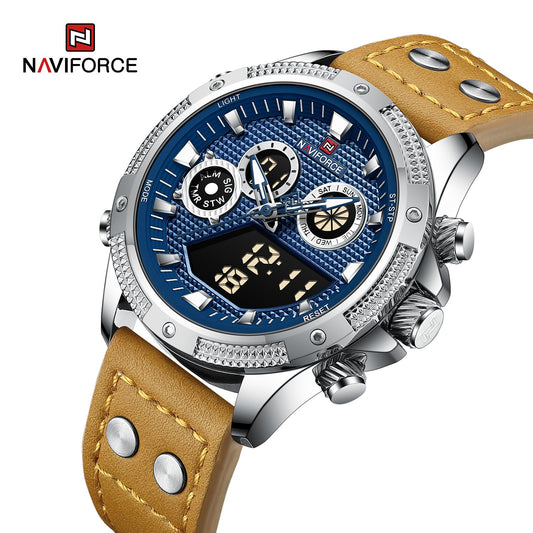 Naviforce NF-9224  Dual Time Exclusive Edition